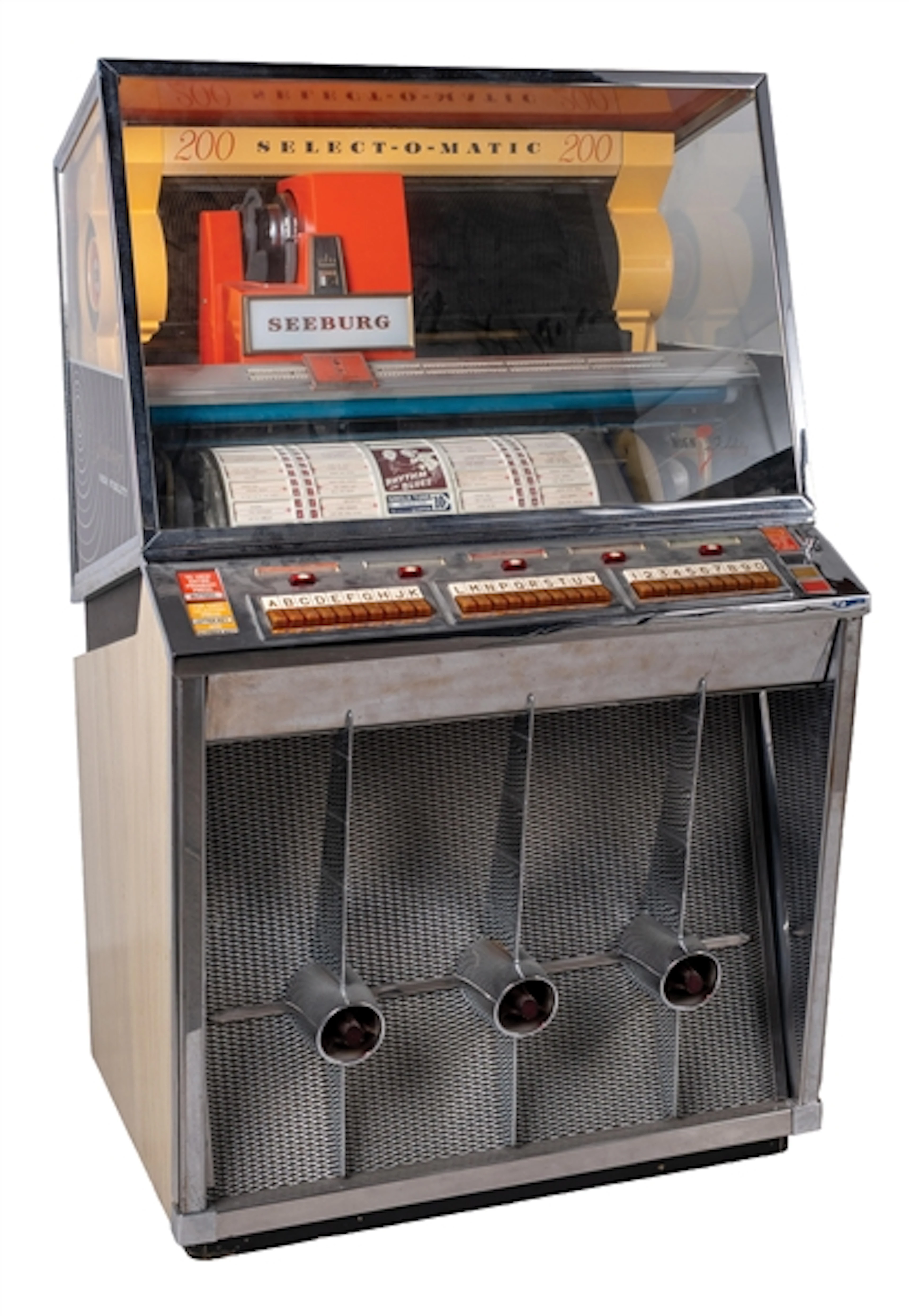 SEEBURG SELECT-O-MATIC MODEL KS-200 JUKEBOX