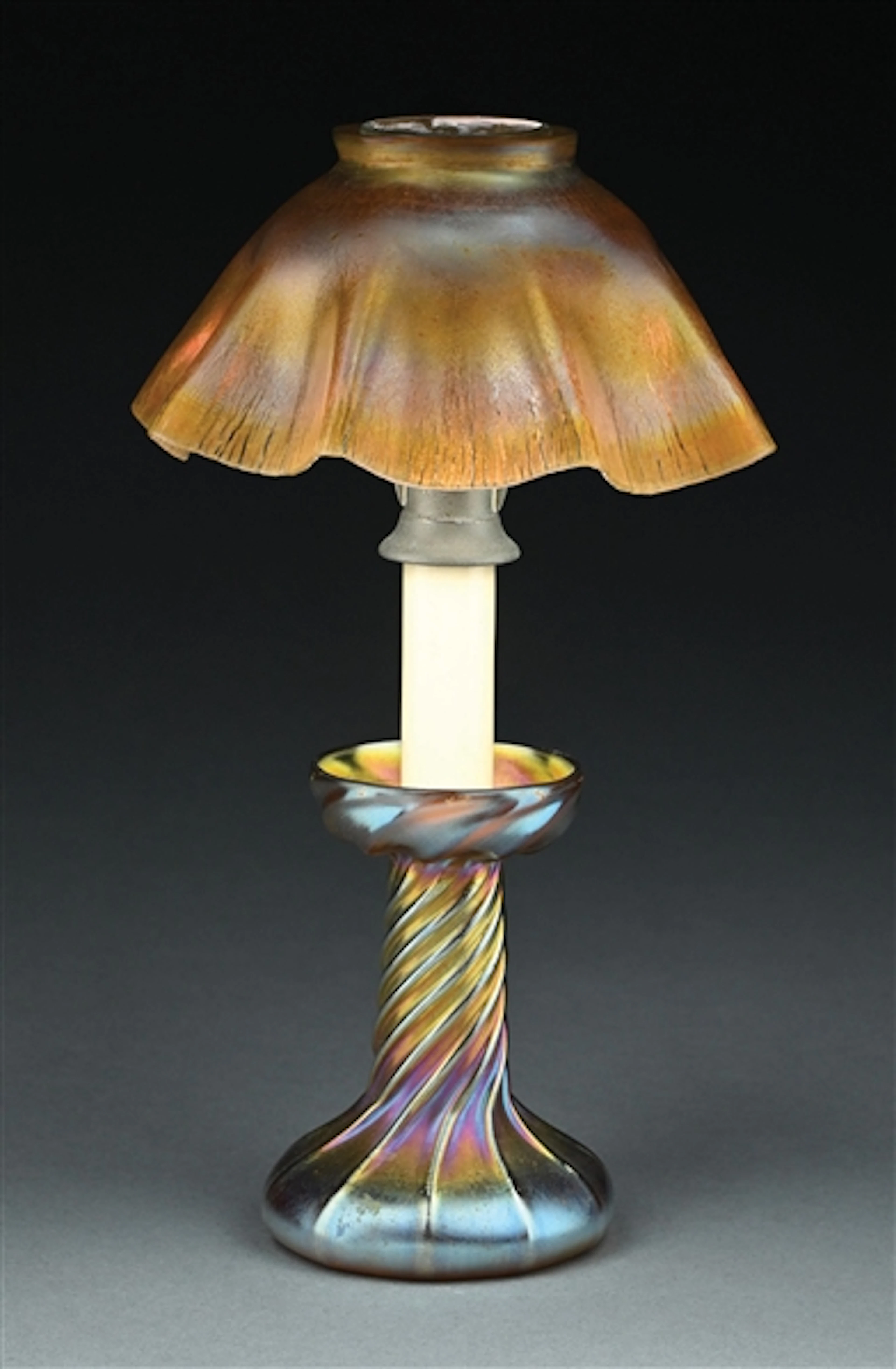 TIFFANY STUDIOS CANDLE LAMP