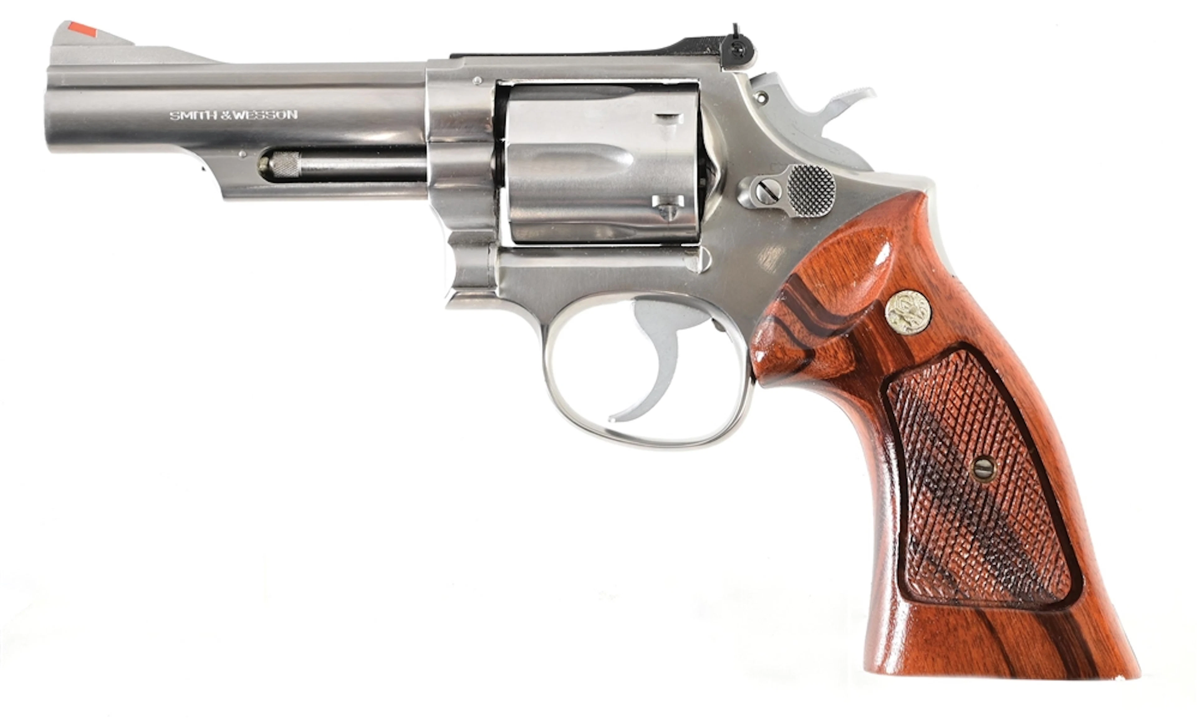 (C) SMITH & WESSON MODEL 66 .357 MAGNUM DOUBLE ACTION REVOLVER WITH BOX.