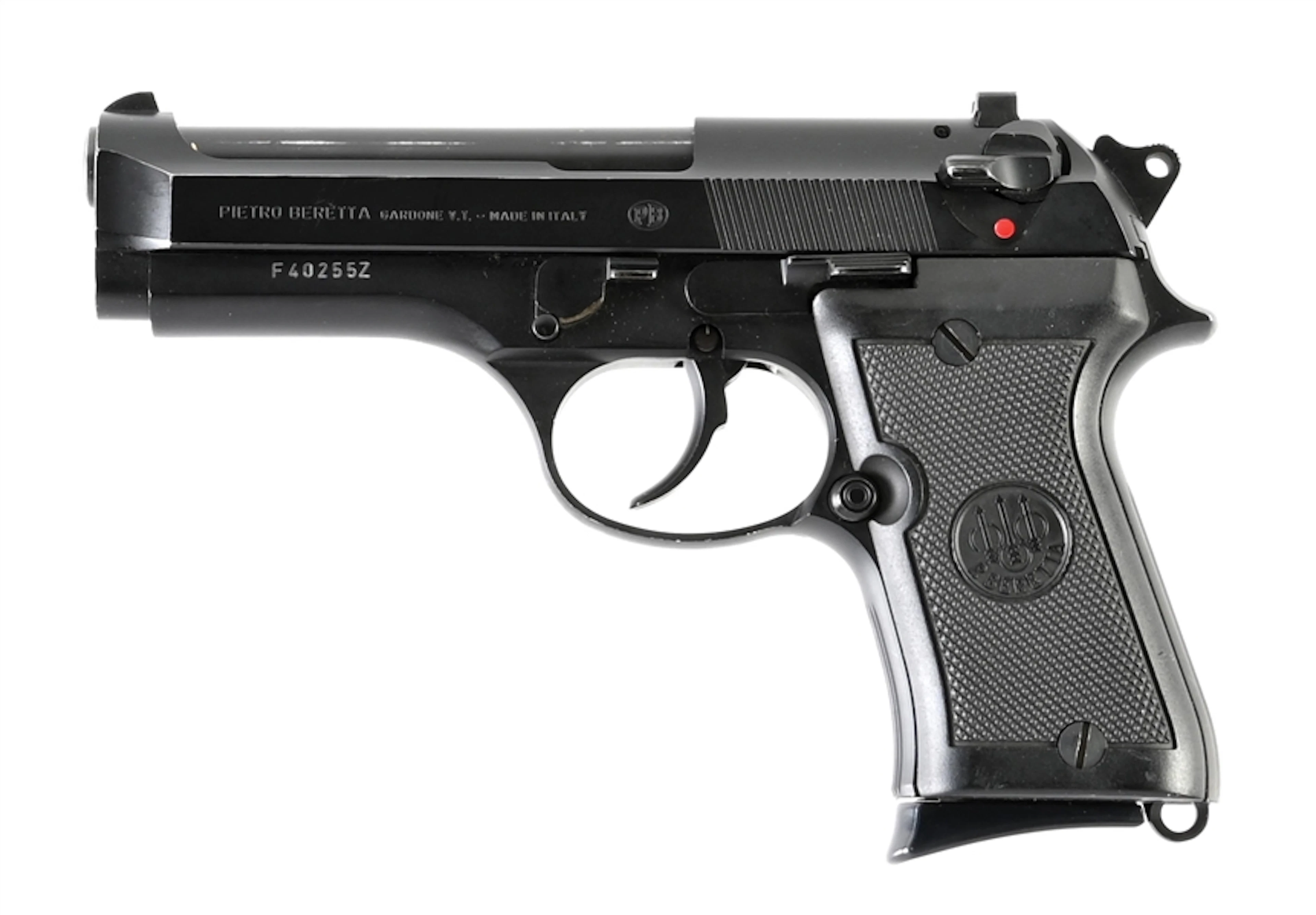(M) BERETTA MODEL 92 SB SEMI-AUTOMATIC PISTOL WITH CASE.
