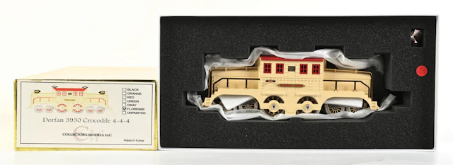 COLLECTOR'S MODELS STANDARD GA. REPRODUCTION DORFAN NO. 3930 CROCODILE