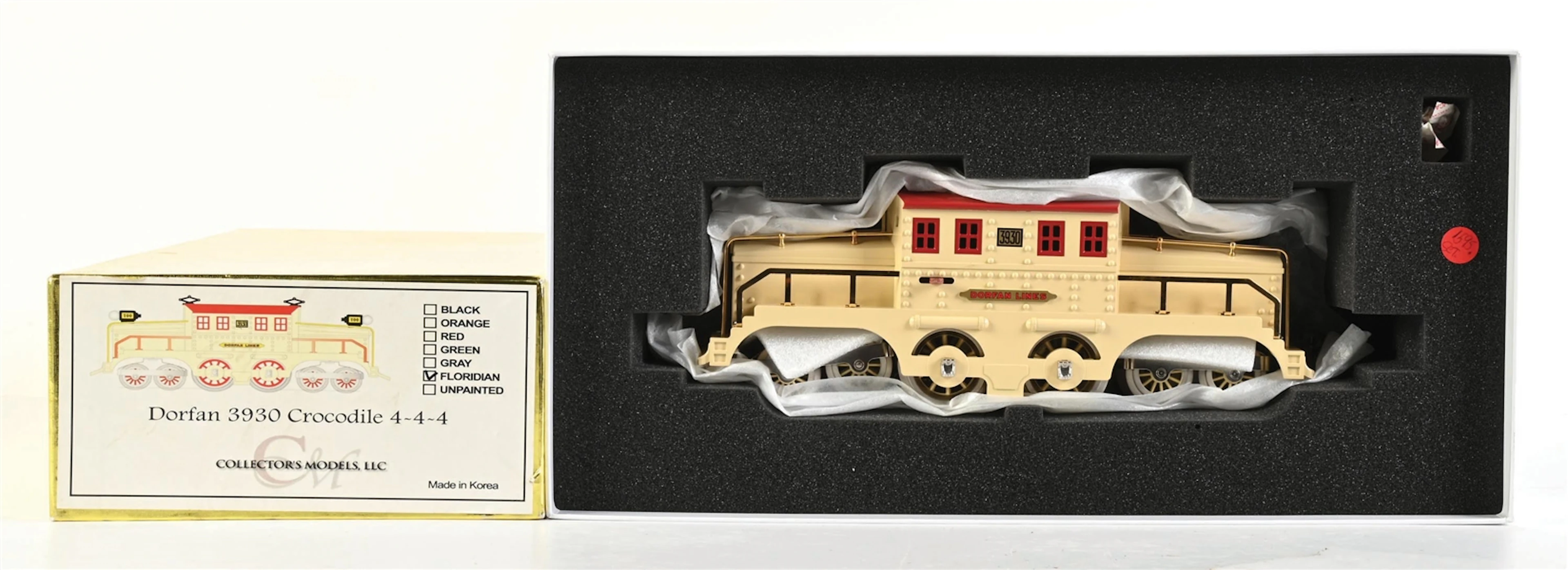 COLLECTOR'S MODELS STANDARD GA. REPRODUCTION DORFAN NO. 3930 CROCODILE