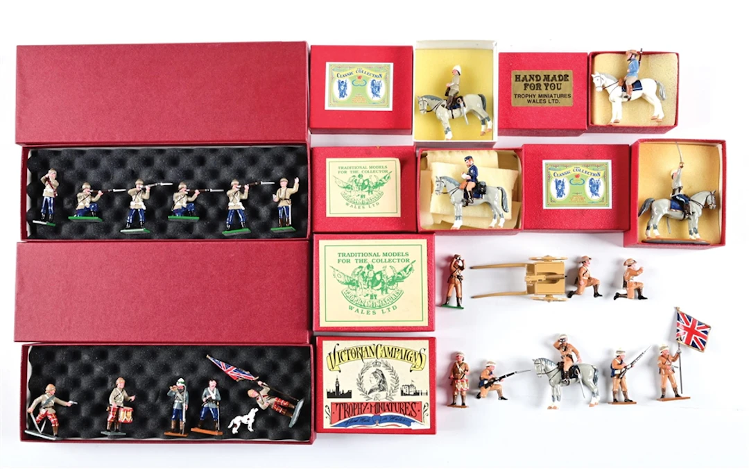 LOT OF 8: TROPHY MINIATURES