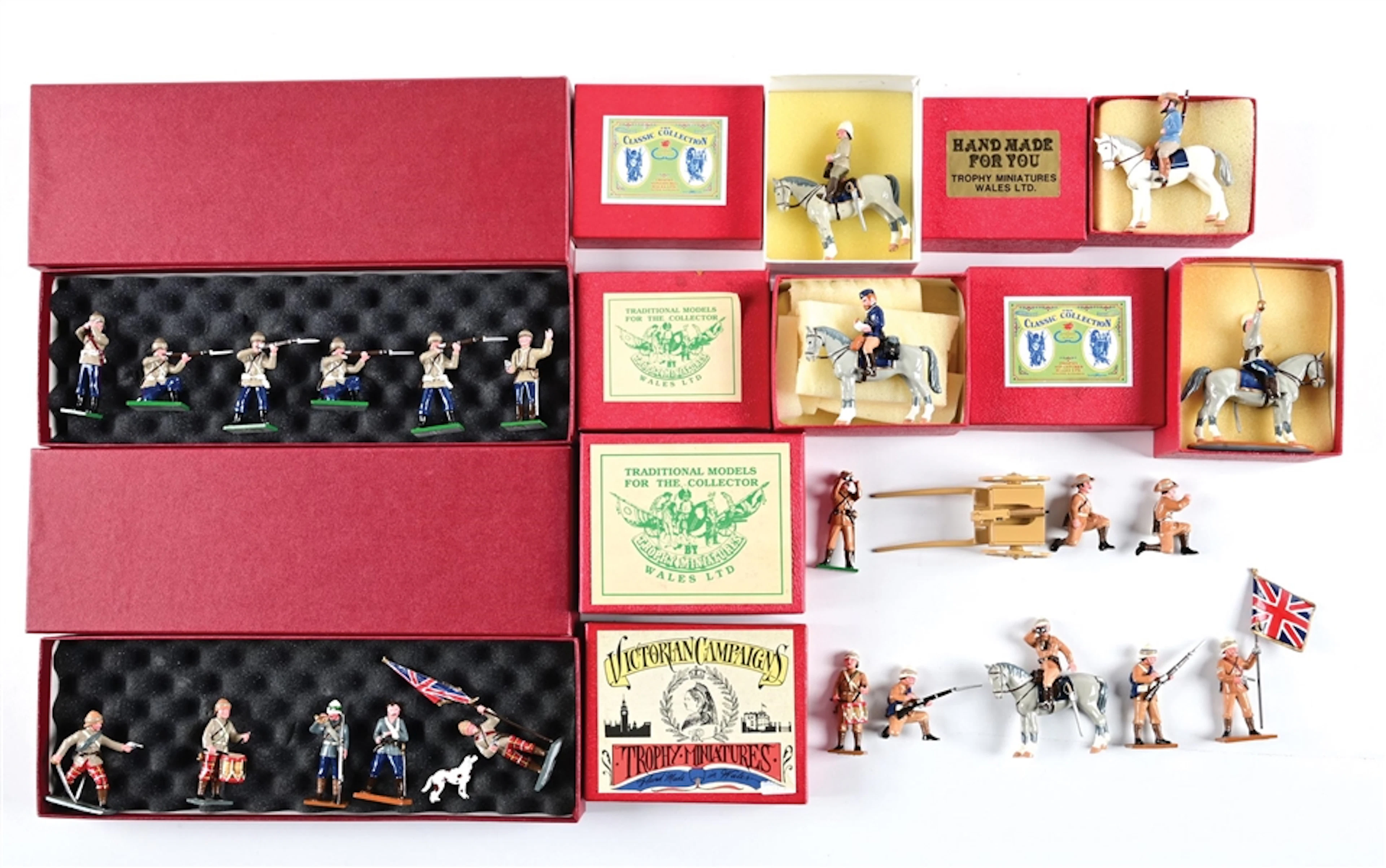 LOT OF 8: TROPHY MINIATURES