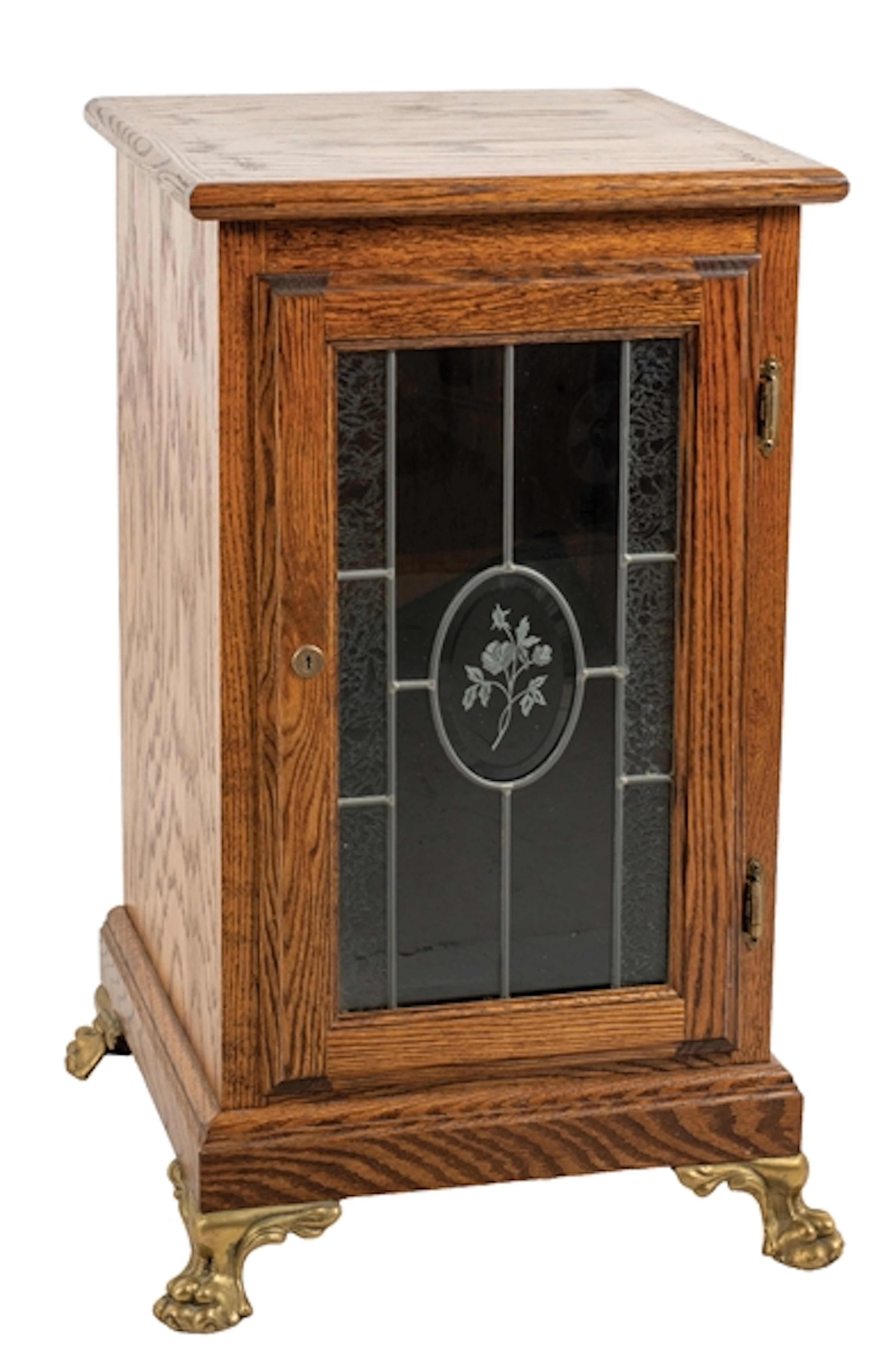 CONTEMPORARY OAK SLOT MACHINE STAND