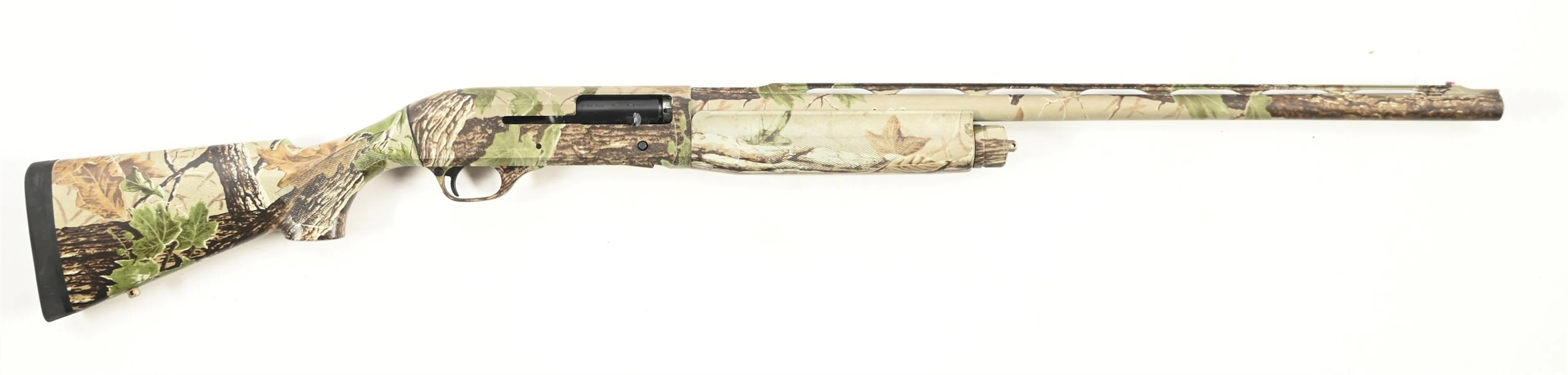 (M) BENELLI M1 SUPER 90 CAMO FIELD SEMI-AUTOMATIC SHOTGUN.