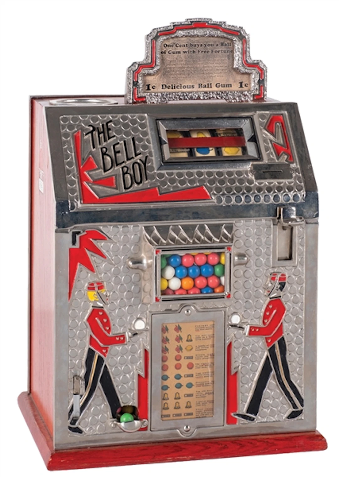5¢ MILLS THE BELL BOY TRADE STIMULATOR