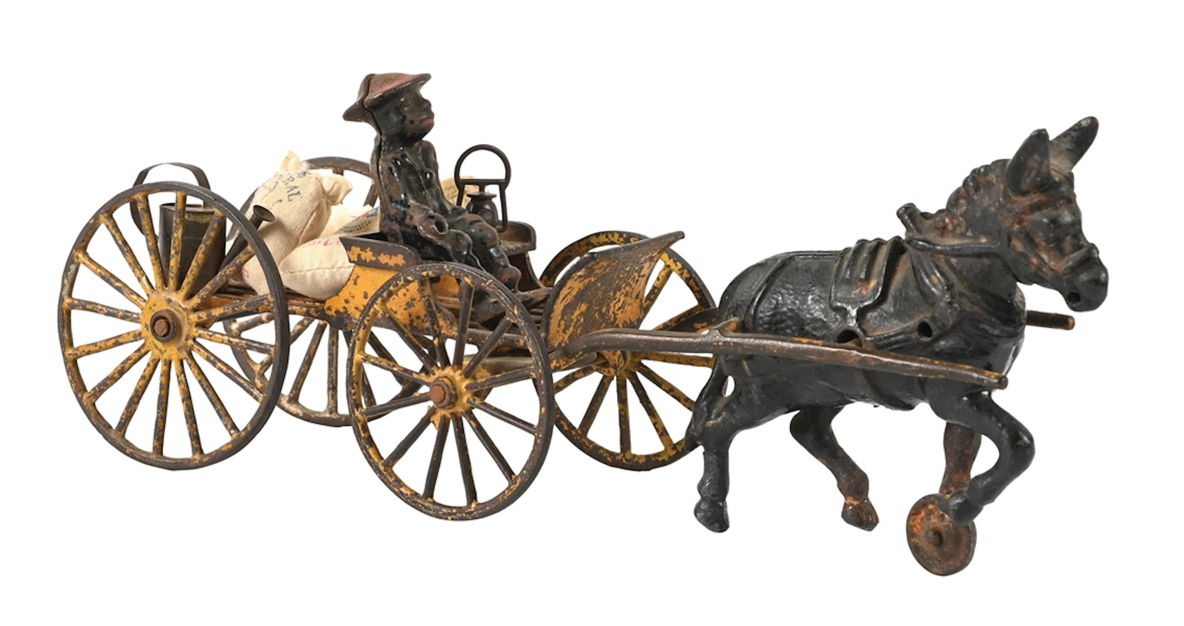 HORSE-DRAWN BUCKBOARD TOY