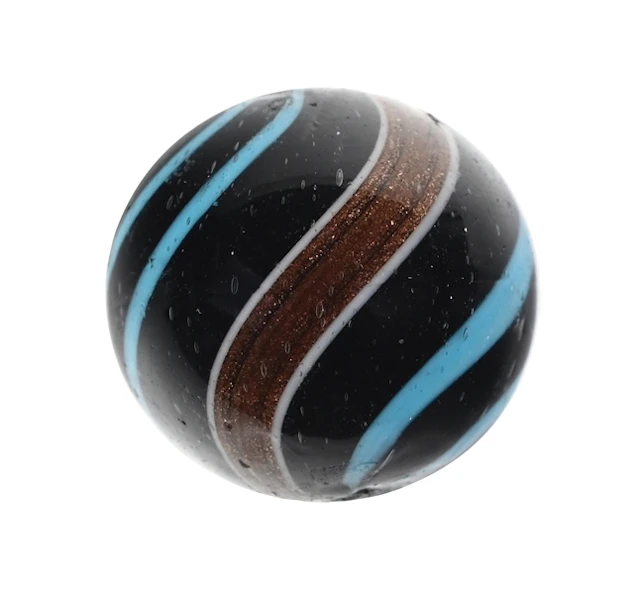 BLACK OPAQUE LUTZ MARBLE
