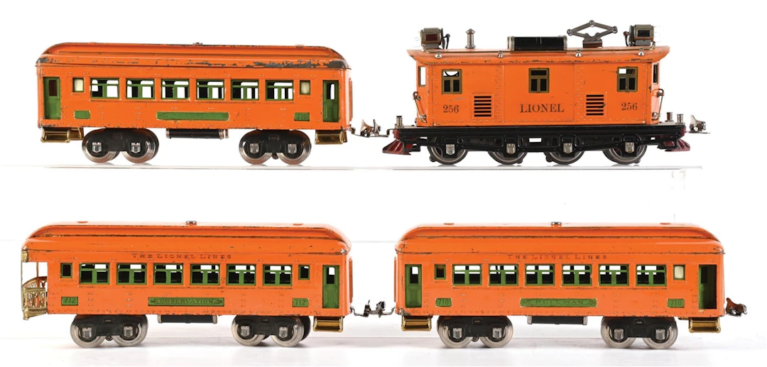 PRE-WAR LIONEL O-GA. NO. 256 PASSENGER SET