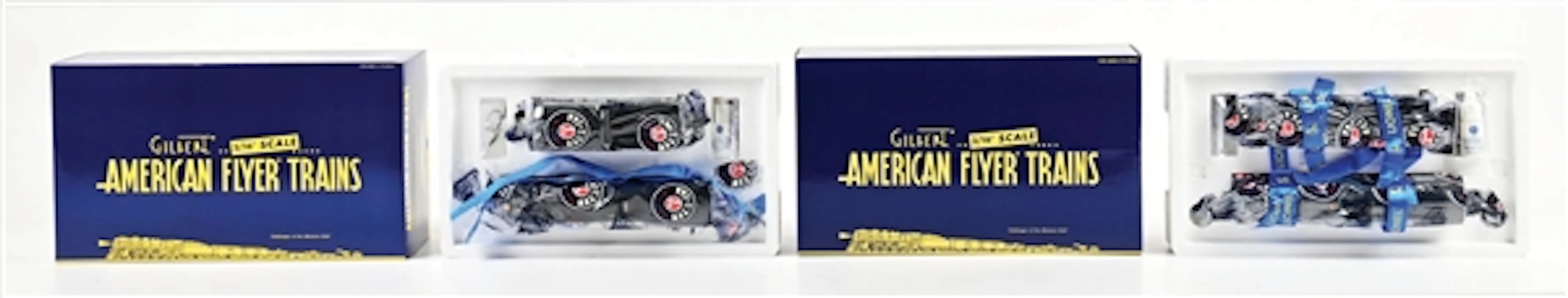 LOT OF 2: AMERICAN FLYER S-GA. NO. 6-48072 ATLANTIC COASTLINE PACIFIC