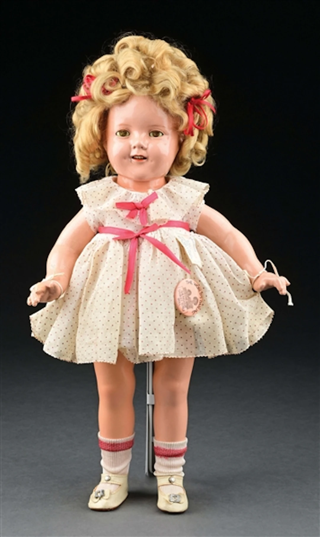 ALL ORIGINAL 18" IDEAL OFFICIAL SHIRLEY TEMPLE DOLL