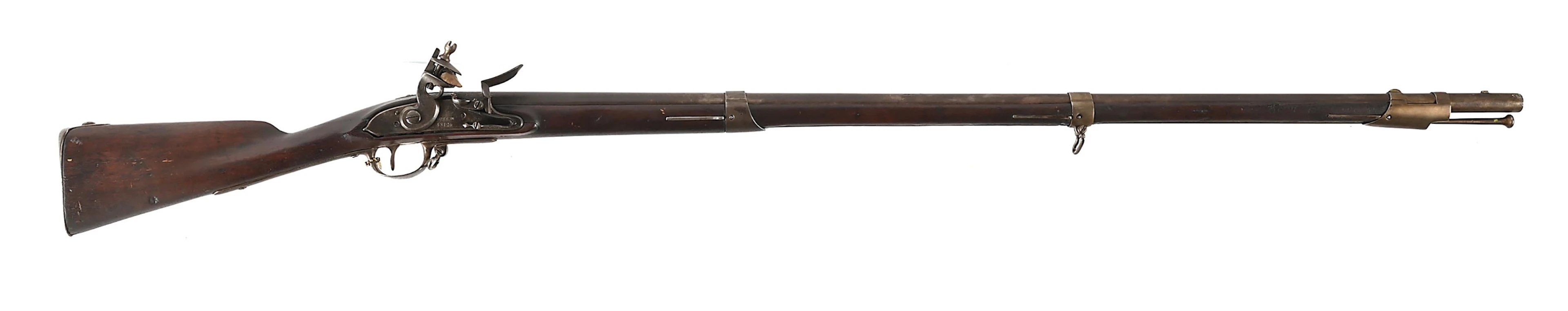 (A) SUTTON 1808 FLINTLOCK MUSKET (1813)