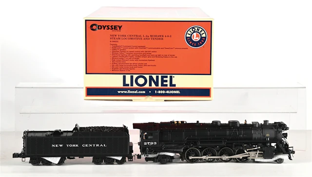 LIONEL O-GA. 6-38053 NEW YORK CENTRAL L-2A MOHAWK 4-8-2 STEAM LOCOMOTIVE