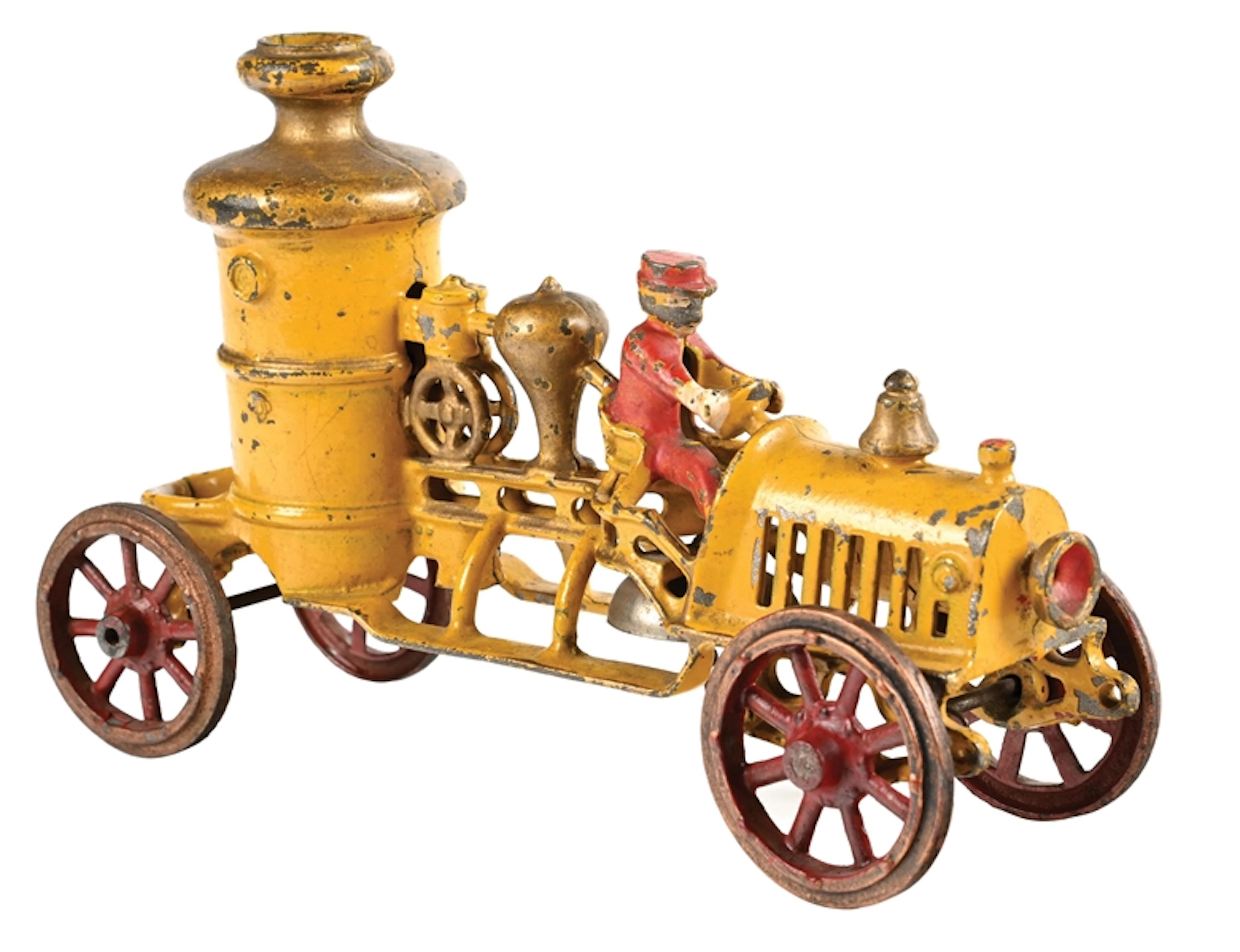 HUBLEY CAST-IRON TRANSITIONAL FIRE PUMPER