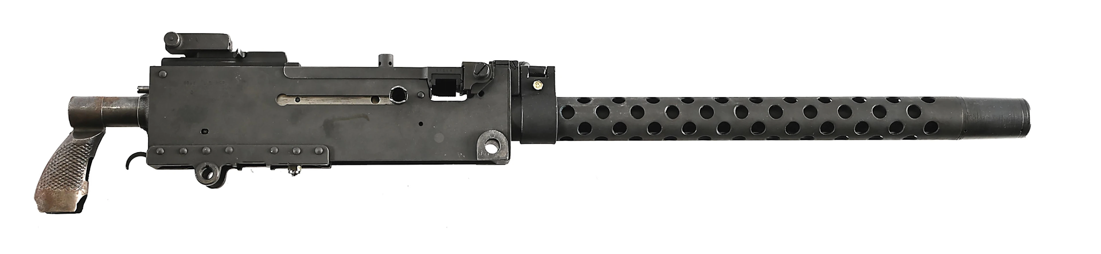 (N) ORIGINAL WW2 SAGINAW BROWNING 1919A4 MACHINE GUN (CURIO & RELIC).