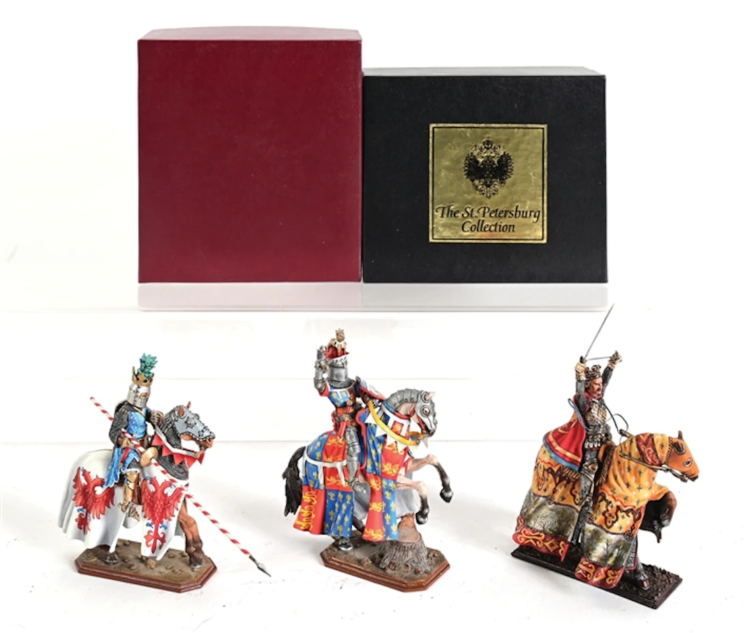 LOT OF 3: RUSSIAN HISTORICAL MINIATURES