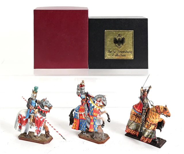 LOT OF 3: RUSSIAN HISTORICAL MINIATURES