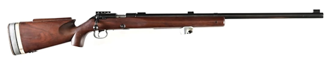 (C) WINCHESTER MODEL 52-C BOLT ACTION TARGET RIFLE.