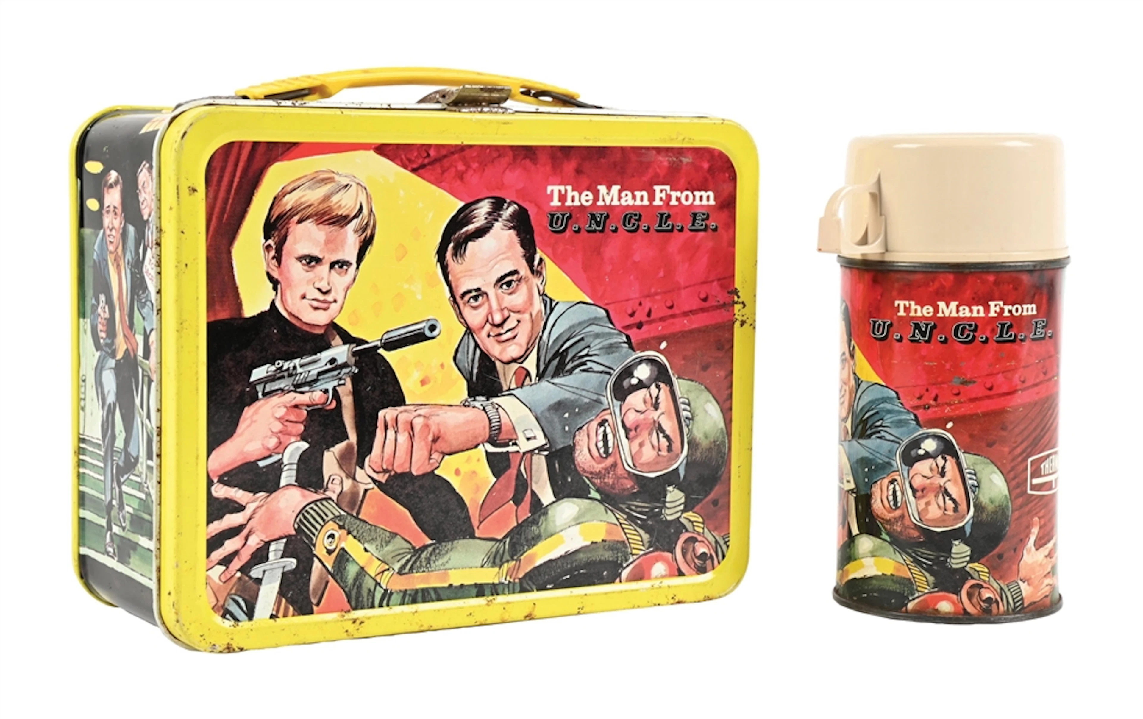 THE MAN FROM U.N.C.L.E. LUNCH BOX AND MATCHING THERMOS