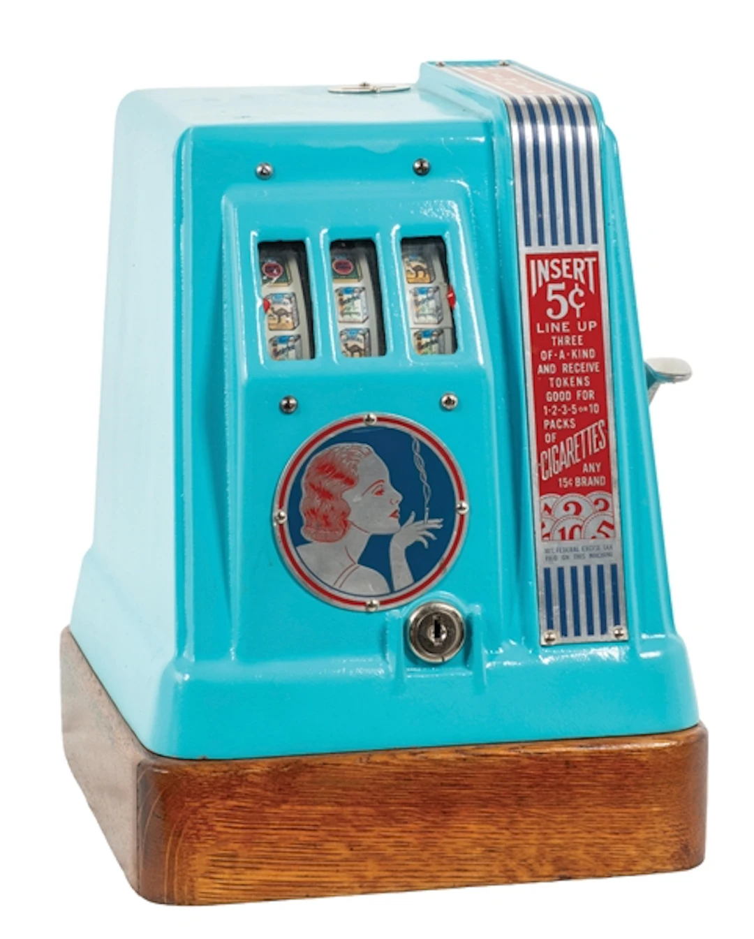 5¢ "GINGER" CIGARETTE-THEMED TRADE STIMULATOR
