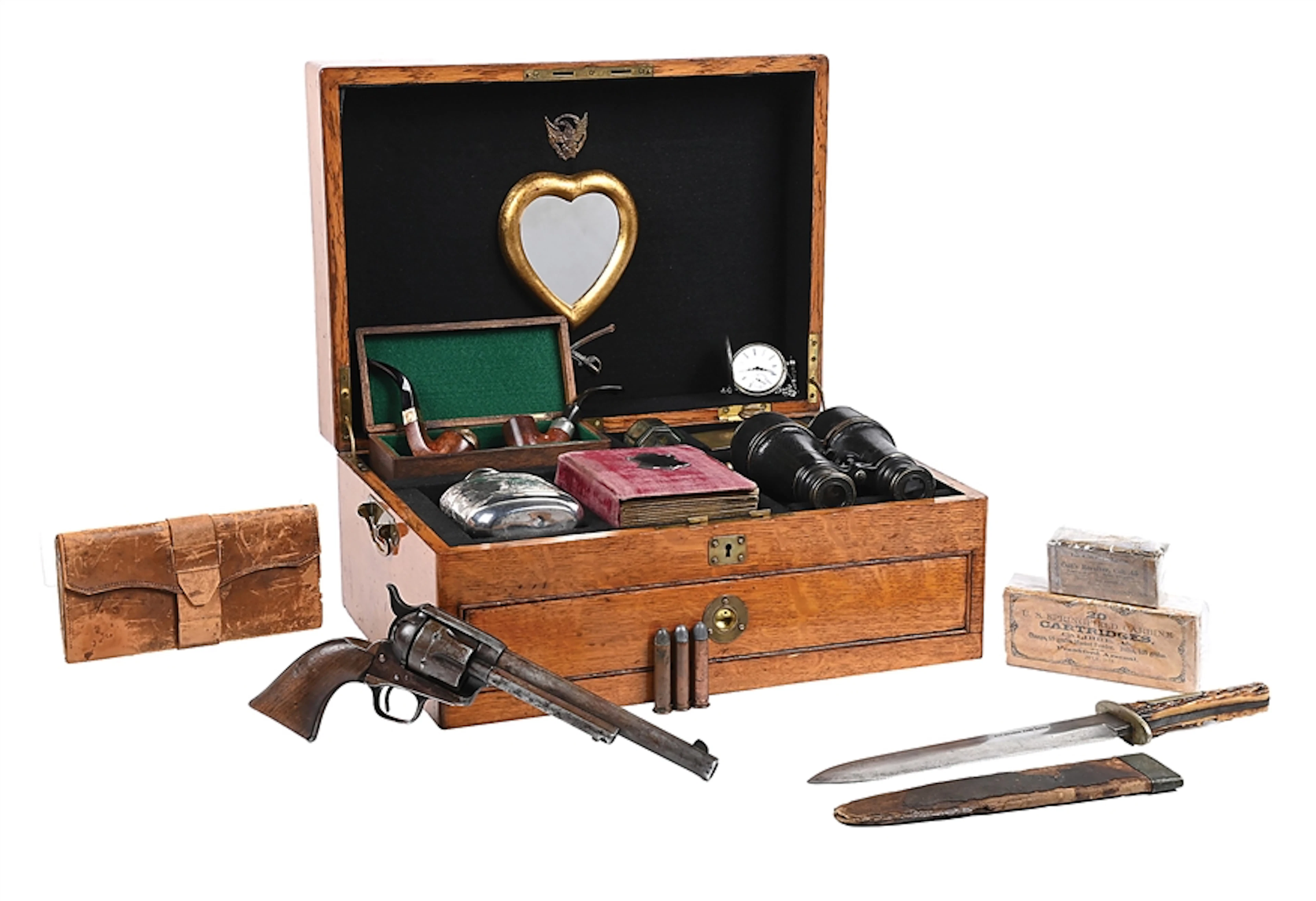 (A) PRIME CUSTER RANGE AINSWORTH COLT CAVALRY MODEL SINGLE ACTION