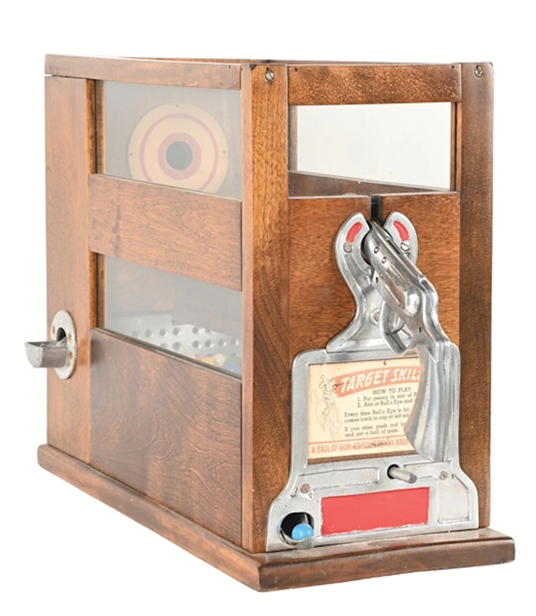 1¢ GUMBALL VENDING TARGET PRACTICE SKILL MACHINE