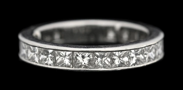 HARRY WINSTON PLATINUM 2.50CT TW DIAMOND ETERNITY BAND