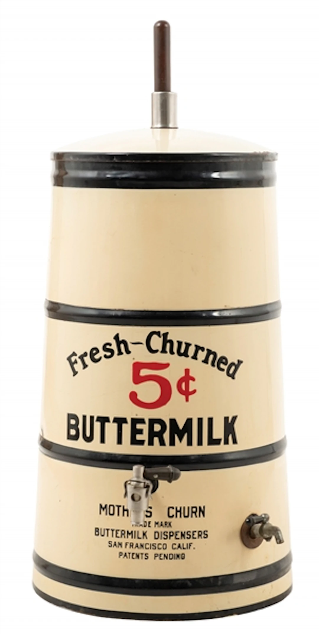 5¢ FRESH CHURNED BUTTERMILK TURNER