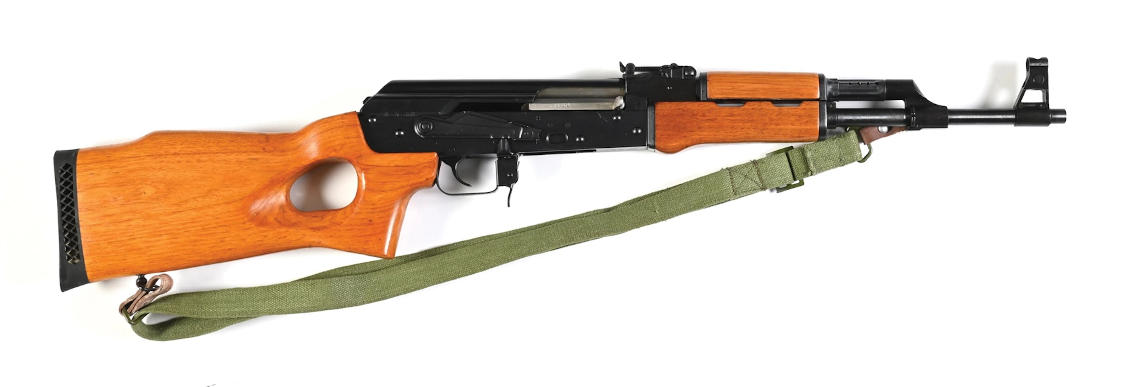 (M) NORINCO MAK-90 SPORTER SEMI-AUTOMATIC RIFLE WITH BOX.