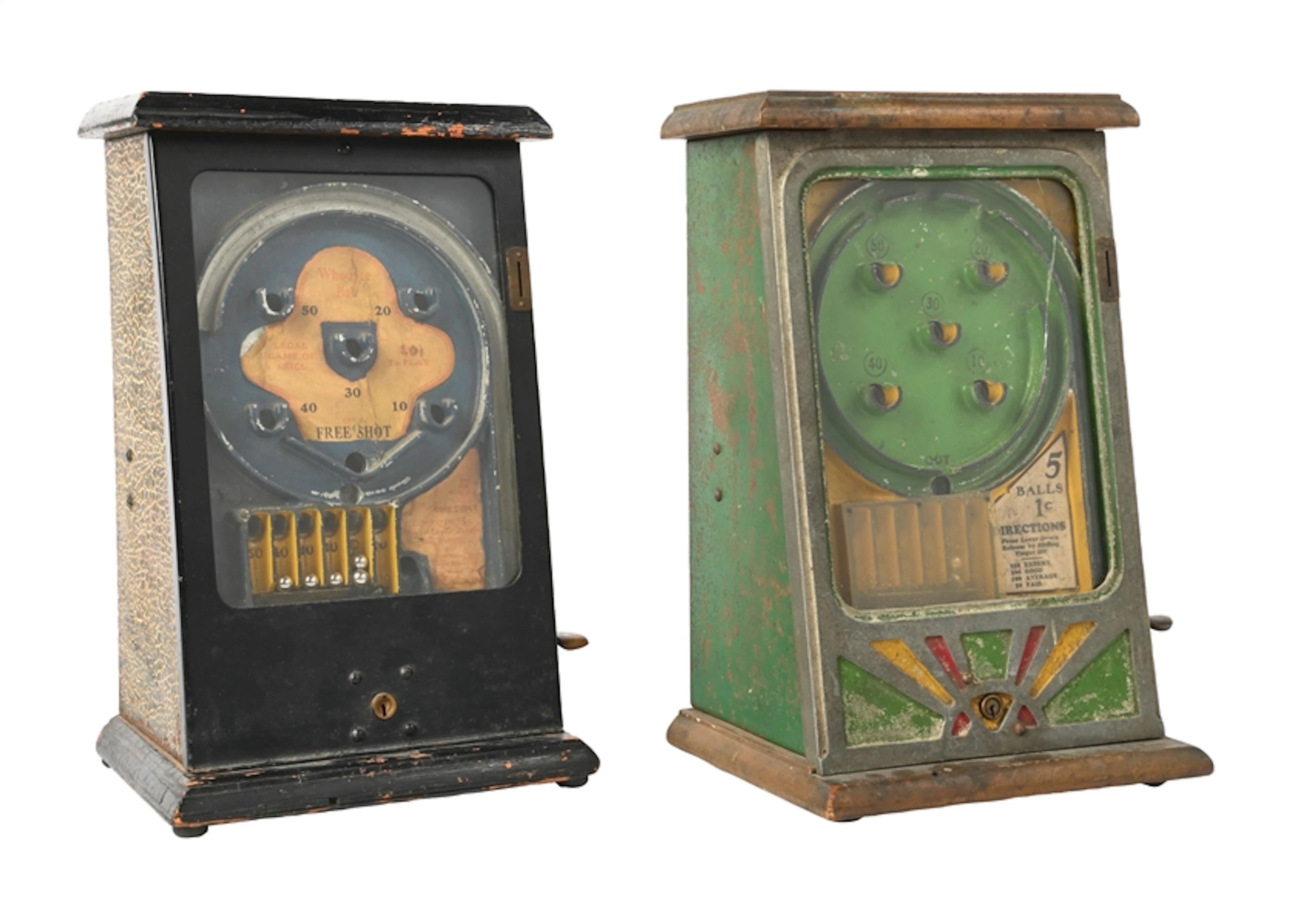 A PAIR OF TRADE STIMULATORS: FIELDS MFG. WHOOPEE BALL & PACE MFG. BASEBALL
