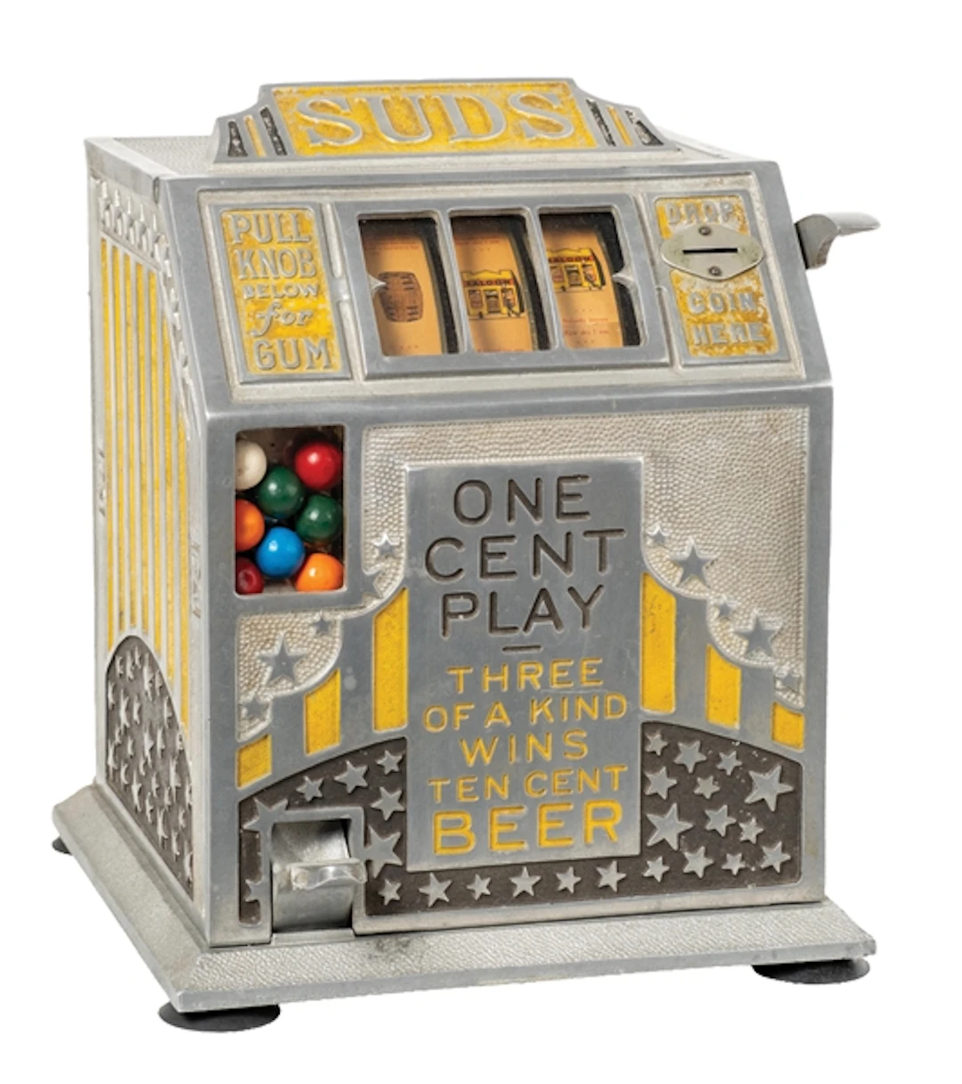 1¢ "SUDS" ALUMINUM TRADE STIMULATOR