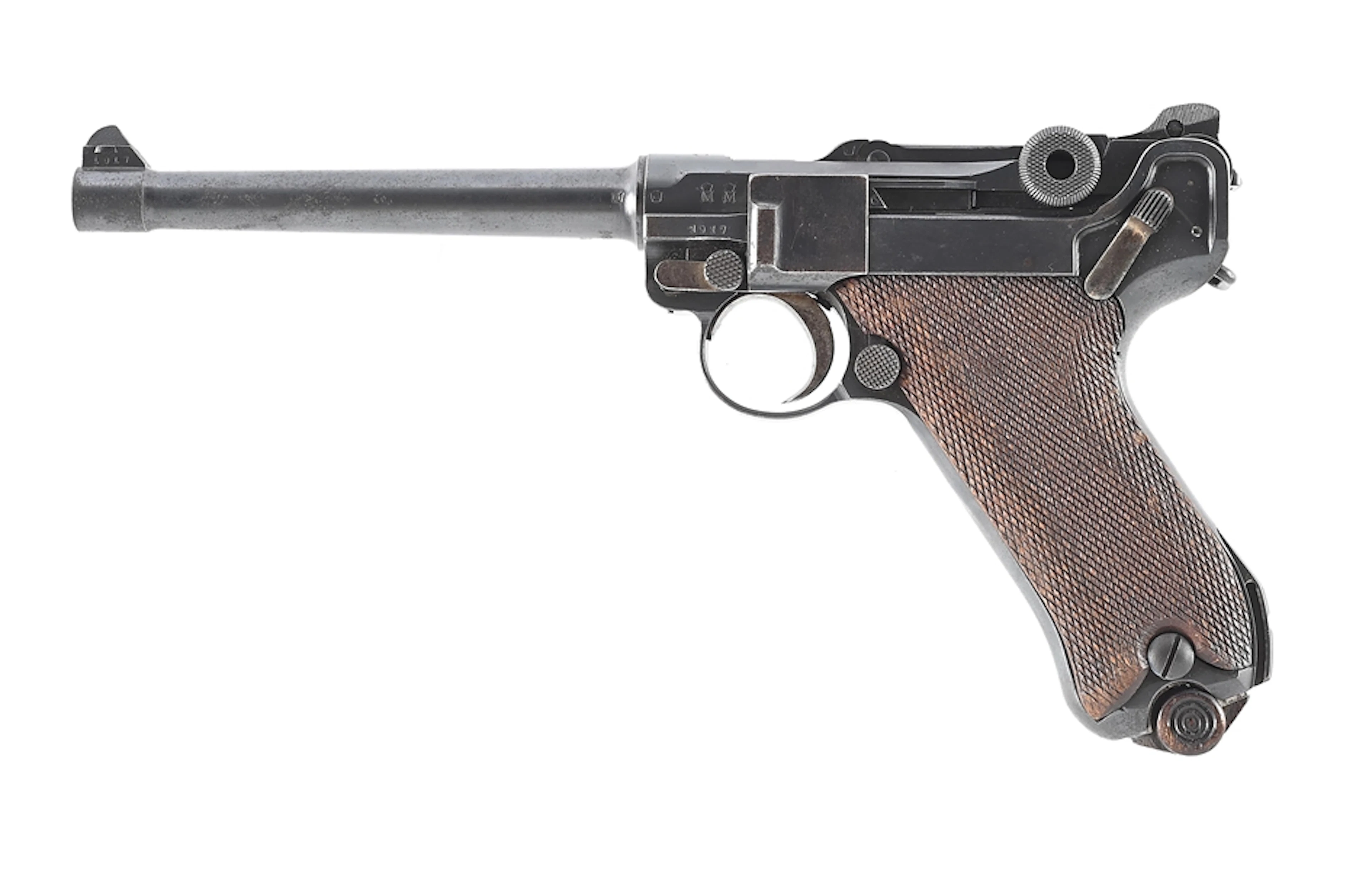 (C) DWM 1914 NAVY LUGER 9MM SEMI-AUTOMATIC PISTOL.