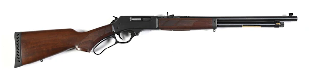 (M) HENRY MODEL H018-410R LEVER ACTION SHOTGUN.