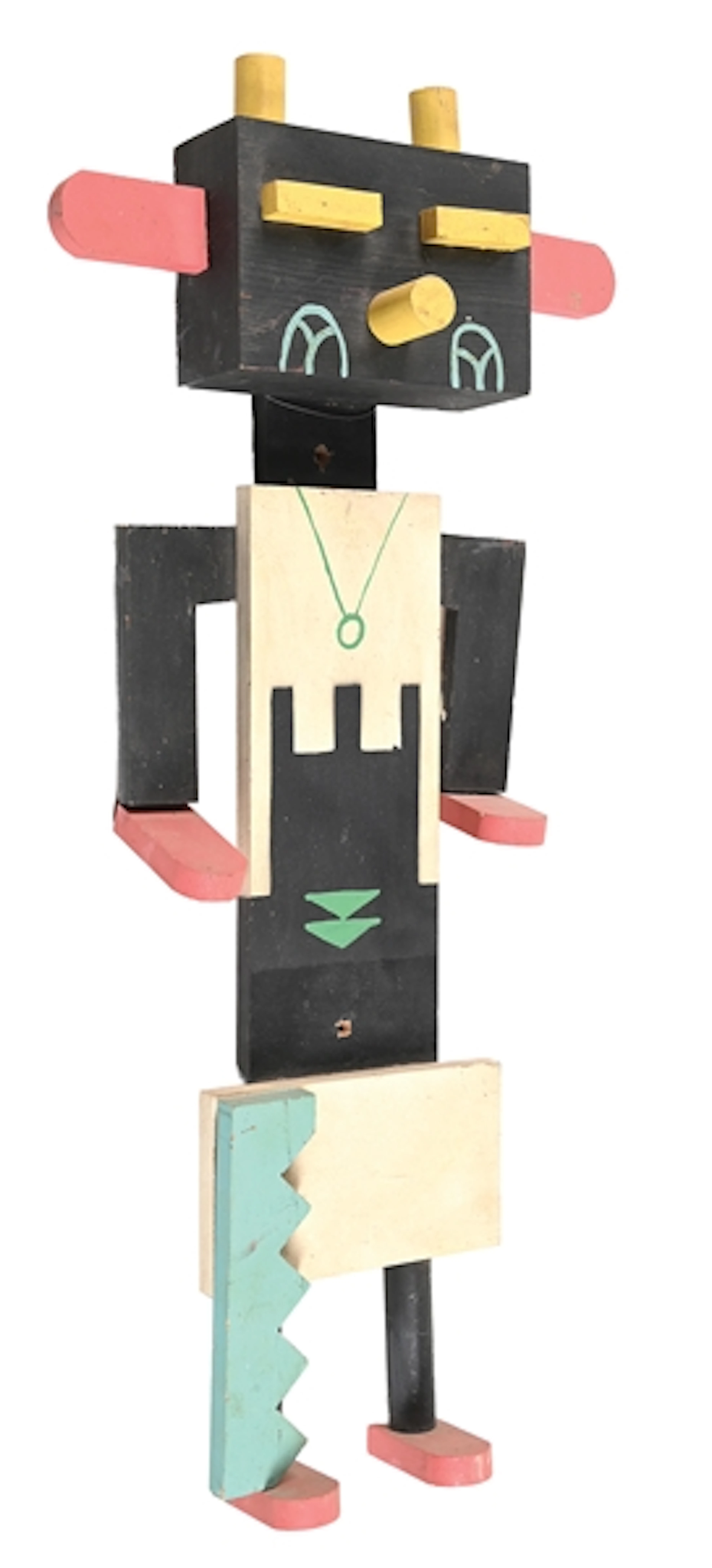 FOLK ART KACHINA FIGURE