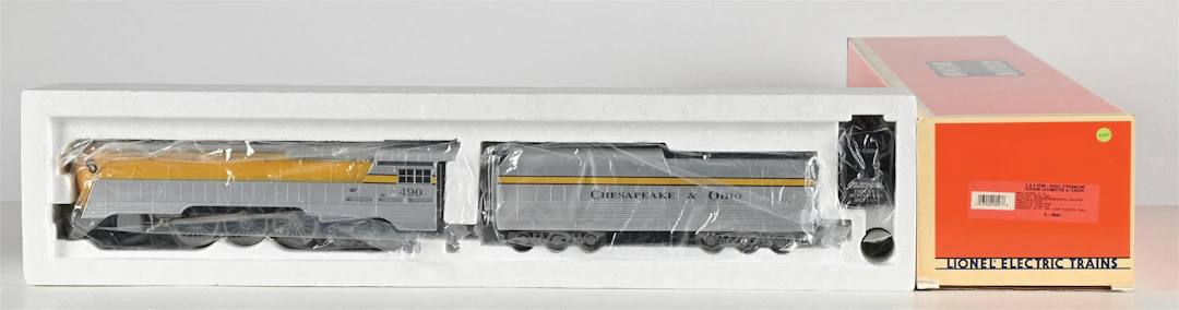LIONEL O-GA. 6-18043 C&O SEMI-SCALE STREAMLINE 4-6-4 HUDSON STEAM