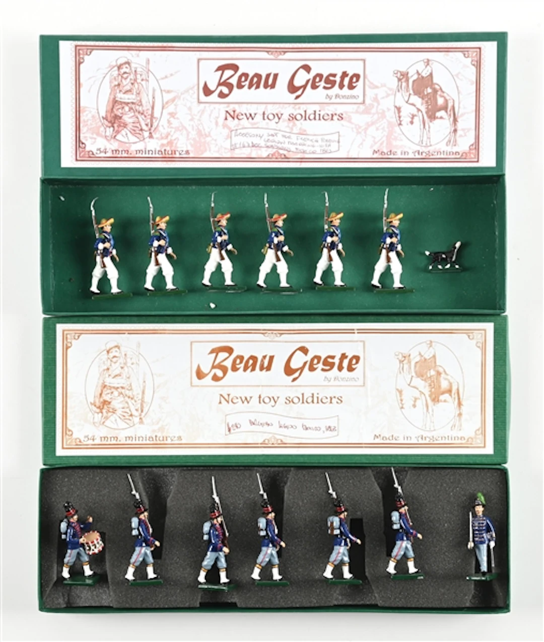 LOT OF 2: BEAU GESTE SETS IN BOXES