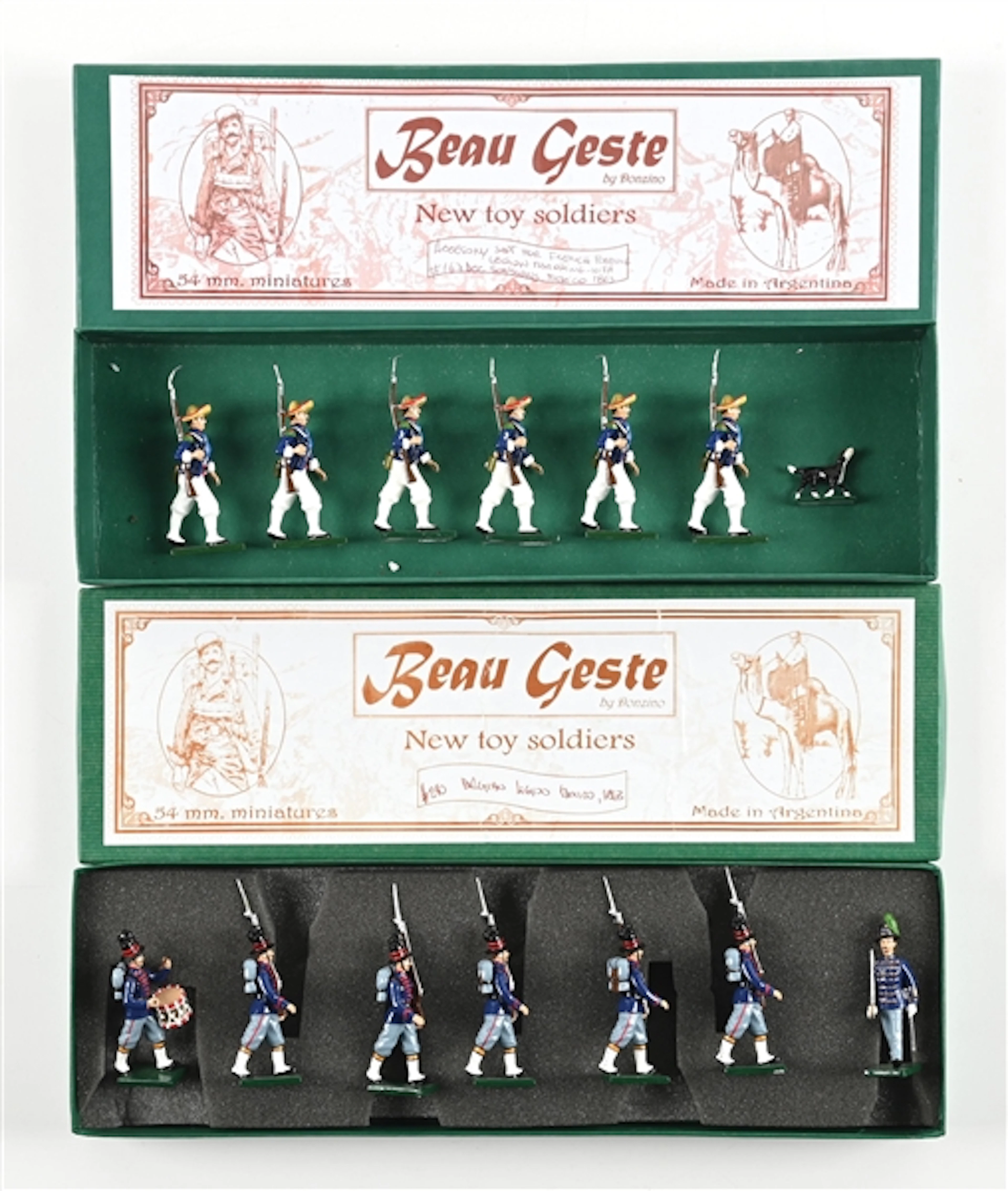 LOT OF 2: BEAU GESTE SETS IN BOXES