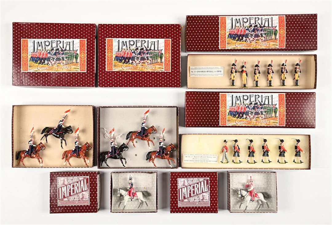 LOT OF 6: IMPERIAL NAPOLEONIC SETS IN BOXES