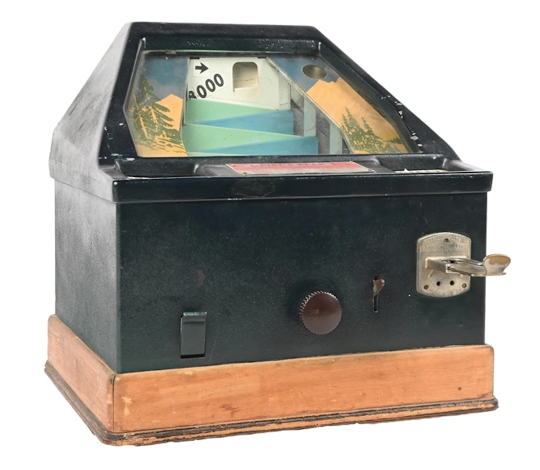 1¢ GROETCHEN "PIKE'S PEAK" ARCADE TRADE STIMULATOR