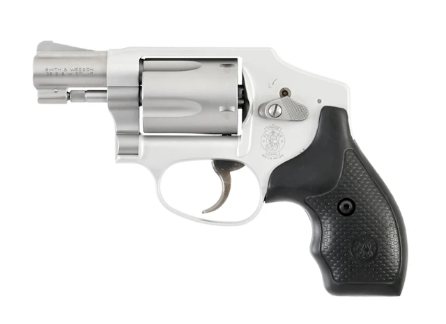 (M) SMITH & WESSON MODEL 642-2 DOUBLE ACTION REVOLVER WITH CASE.