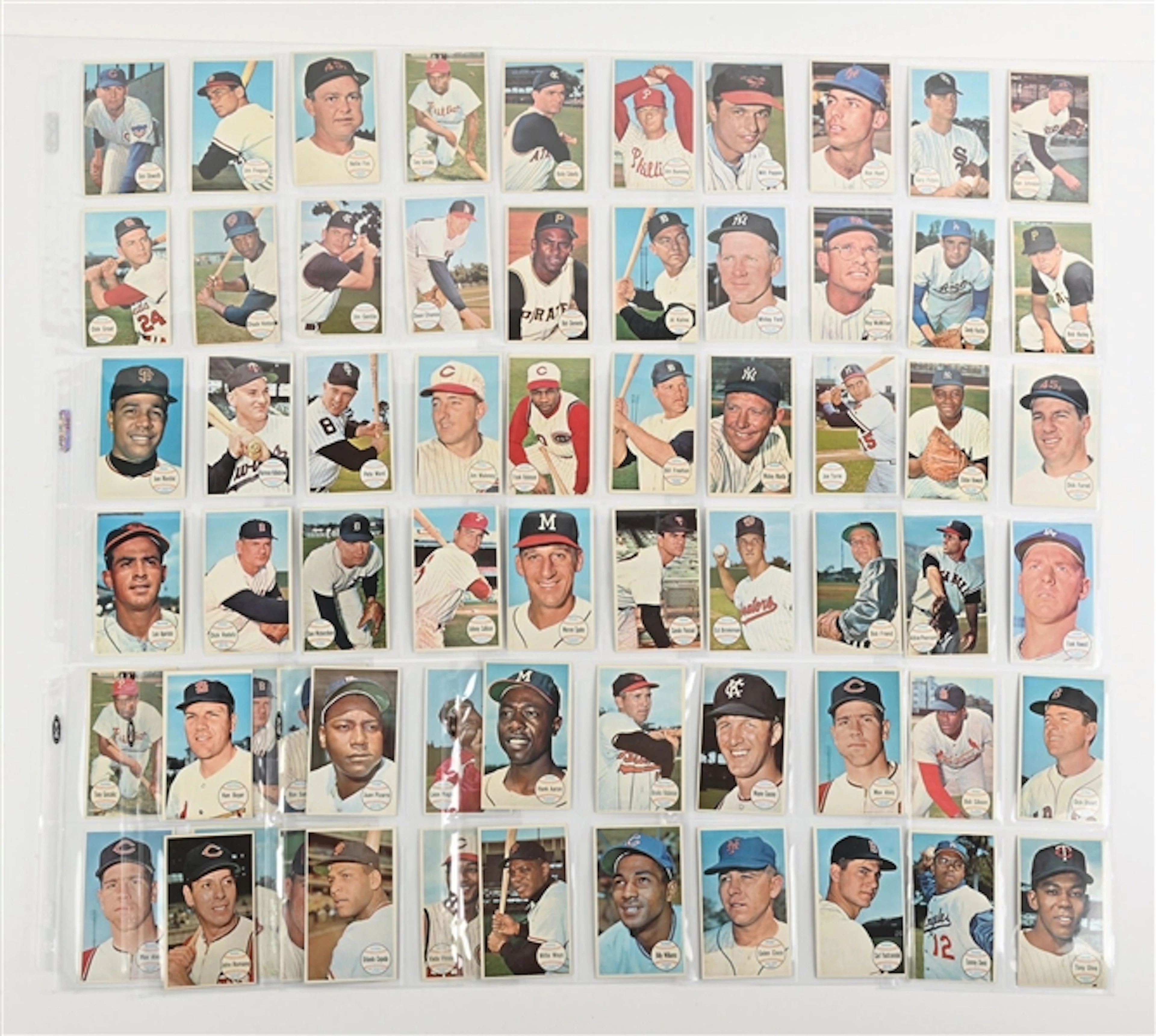 COLLECTION OF 64: 1964 TOPPS GIANT BASEBALL CARDS