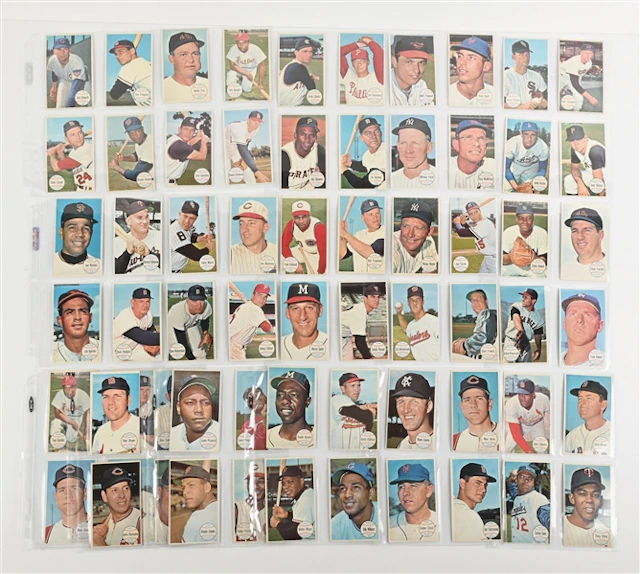 COLLECTION OF 64: 1964 TOPPS GIANT BASEBALL CARDS