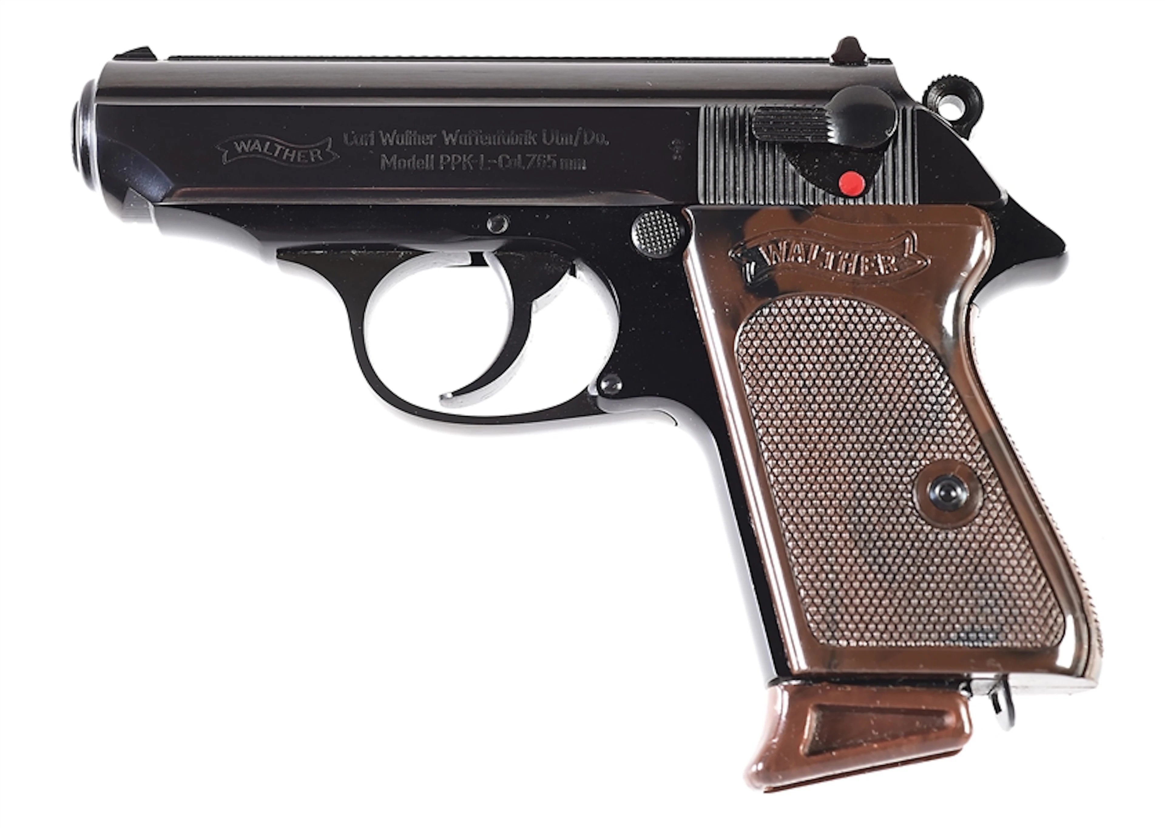 (C) WALTHER PPK-L DURAL .32 ACP SEMI-AUTOMATIC PISTOL WITH BOX.