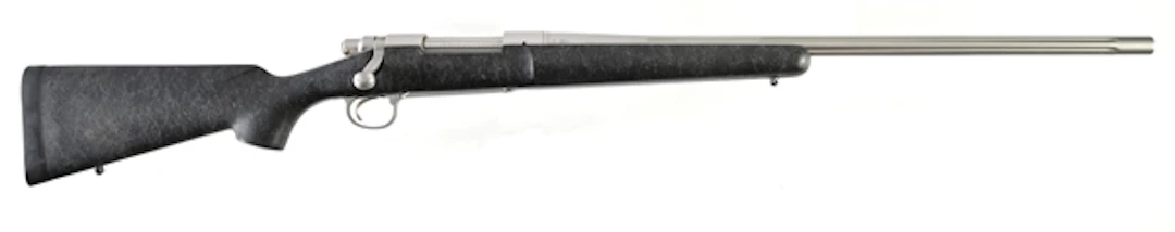 (M) STAINLESS REMINGTON MODEL 700 7MM REM ULTRA MAG BOLT ACTION RIFLE.