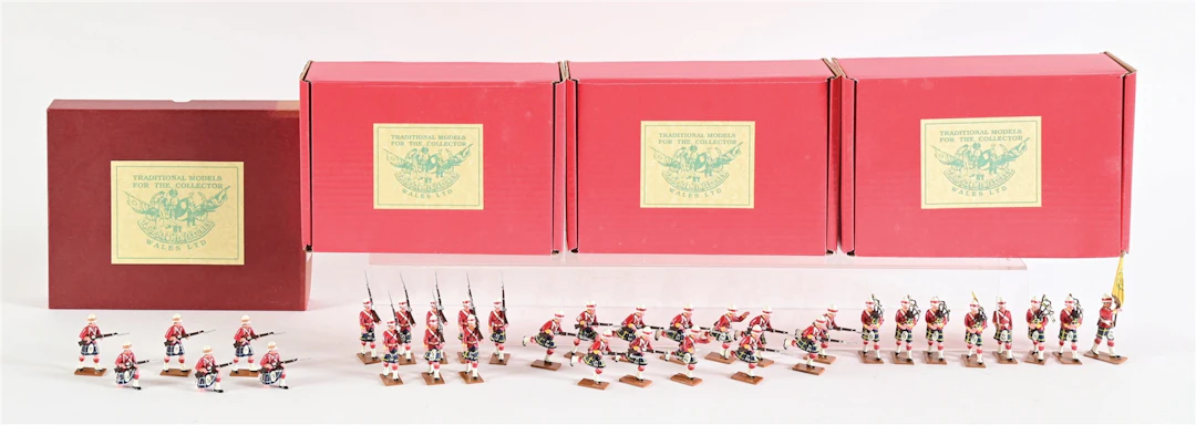 LOT OF 4: TROPHY MINIATURES SUDAN WARS