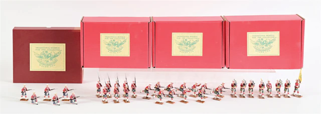 LOT OF 4: TROPHY MINIATURES SUDAN WARS
