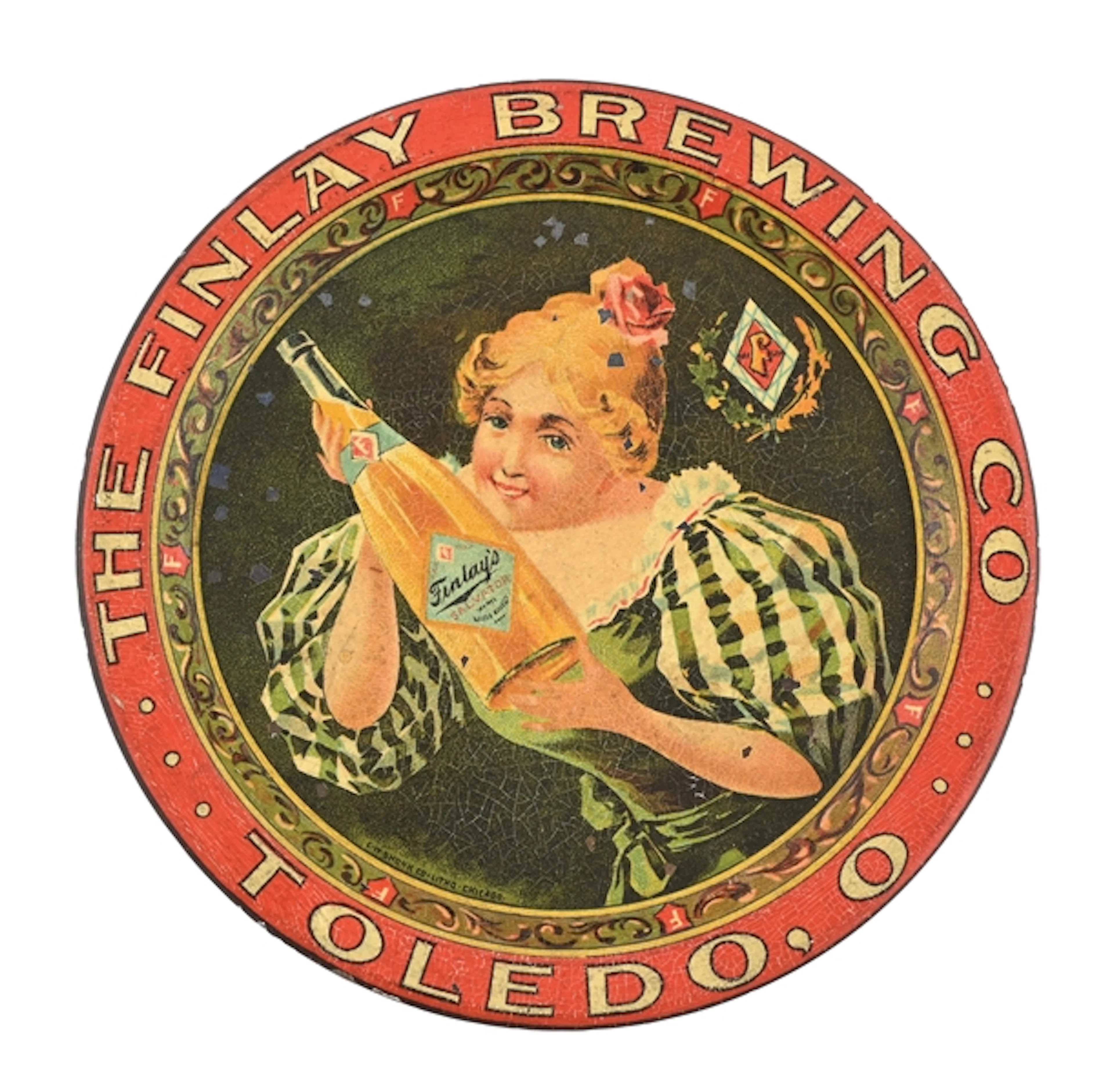 THE FINLAY BREWING CO. TIP TRAY