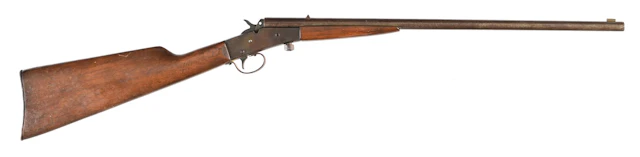 (C) STEVENS MODEL 14 - 1/2 SINGLE SHOT RIFLE.
