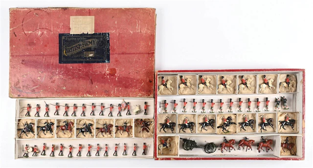 W. BRITAINS TYPES OF THE BRITISH ARMY NO. 73 IN BOX